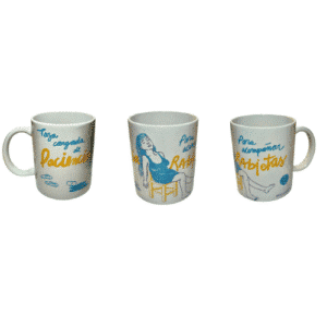 Taza cargada de paciencia para acompañar rabietas